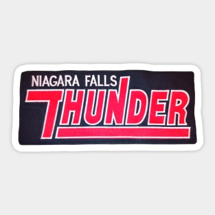 Niagara Falls Thunder OHL Hockey Team Jersey Logo Sticker